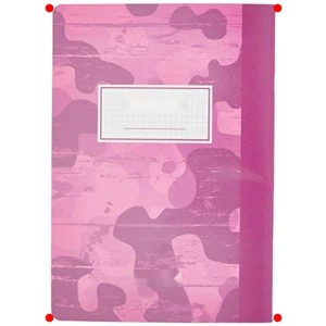 A4 Kareli Okul Defteri - 80 Yaprak, Pembe