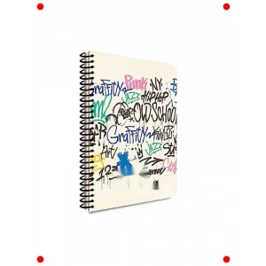 A4 Kareli Spiralli Defter - 80 Yaprak, Dayanıklı Kapak