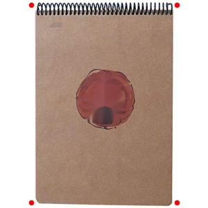 A4 Kraft Çizgisiz Bloknot (100 Yaprak)