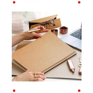 A4 Noktalı Defter - Kraft Kapak (70 Yaprak, 110g)