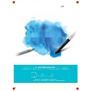 A4 Sulu Boya Kağıdı Bloğu, 20 Yaprak, 250 g/m²