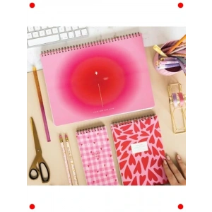 A4 Süresiz Haftalık & Günlük Masaüstü Planlayıcı (3lü Set)