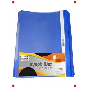 A4 Telli Dosya Seti 50 Adet - Mavi
