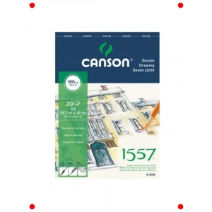 A4 Üstten Spiralli 180gr Resim ve Çizim Defteri 20 Yaprak