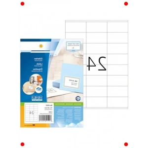 A4 Yazdırılabilir Kendinden Yapışkanlı Adres Etiketi - 2400 Adet