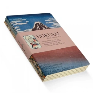A5 Boyutunda 4lü Defter Seti, Mount Fuji II Teması, 256 Sayfa