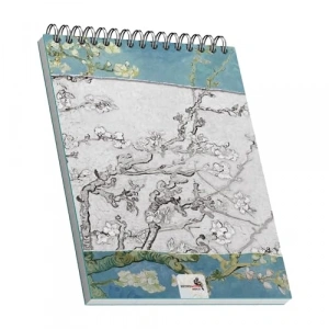 A5 Boyutunda Çizgisiz Eskiz Defteri, 100 Sayfa, Spiralli