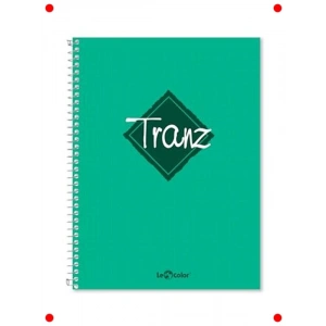 A5 Kareli Defter, 200 Sayfa, Yeşil