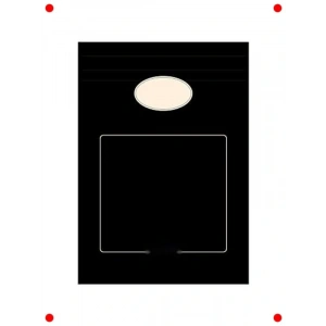 A5 Karton Kapaklı Bloknot, 80 Yaprak, Düz, Siyah