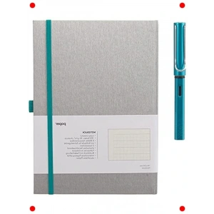 A5 Sert Kapak Defter ve Dolma Kalem Seti