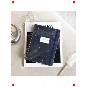 A5 Süresiz Spiralli Ajanda Planlayıcı, Galaksi Desen