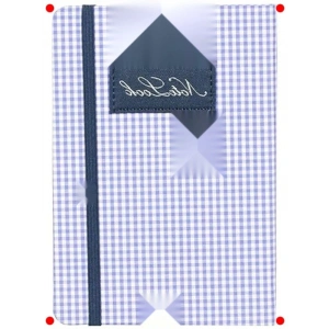 A6 Boyut Mor Çizgili Defter - Kompakt ve Şık Tasarım