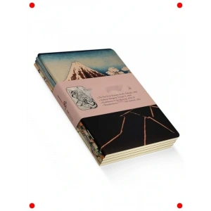 A6 Çizgisiz Mini Defter Seti (4lü), 192 Sayfa