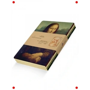 A6 Mini Defter Seti, 4lü, Çizgisiz, Esnek Kapak