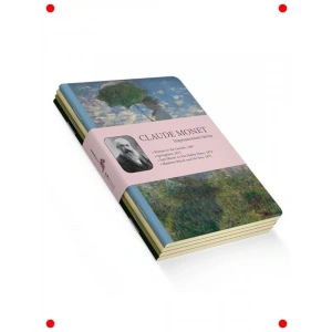 A6 Sanat Temalı Çizgisiz Defter Seti - 4lü