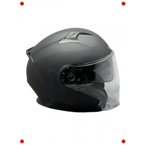 Açık Kask Güneş zörlü ECE 22.06 Mat Siyah 2XL Boy