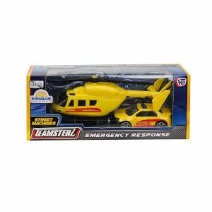 Acil Durum Yanıtı Temalı 1:64 Ölçekli Araba Seti