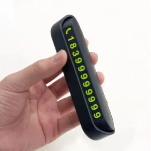 Açılır Kapanır Mıknatıslı Araç Telefon Numaratörü, Dayanıklı Parkmatik