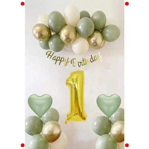 Adaçayı Temalı Doğum Günü Parti Balon Seti - Özel Renkler