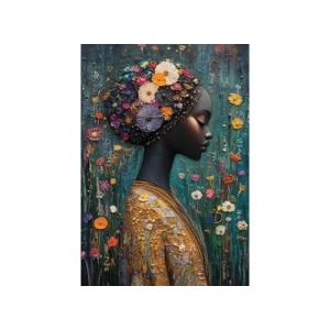 Afrika Güzeli Temalı 500 Parça Puzzle