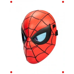 Ağ Atan Süper Kahraman Parlama Efektli Maske