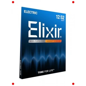 Ağır Ölçü Kaplamalı Elektro Gitar Teli Seti (12-52)