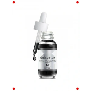 AHA+BHA Cilt Kusurları Karşıtı Siyah Serum 30ml