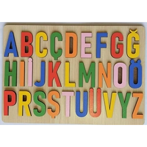 AHŞAP ALFABE-BUL TAK