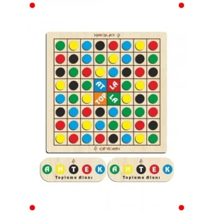 Ahşap Atla Topla Zeka ve Strateji Oyunu