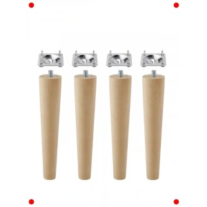 Ahşap  Ayakları M8 Civatalı (8li Set) 20 cm