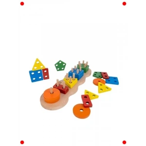 Ahşap Bul-Tak Oyuncak Seti (5 Parça)