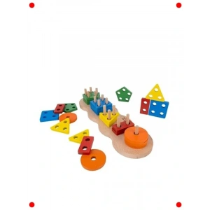 Ahşap Bul-Tak Oyuncak Seti (5 Parça)