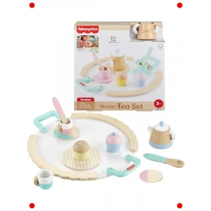 Ahşap Çay Partisi Seti (12 Parça)
