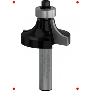 Ahşap Freze Ucu - Yuvarlak Yarıçap (8 mm)