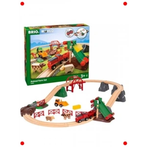 Ahşap Hayvan Çiftliği Oyun Seti