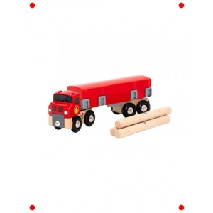 Ahşap Kereste Taşıyıcı Kamyon