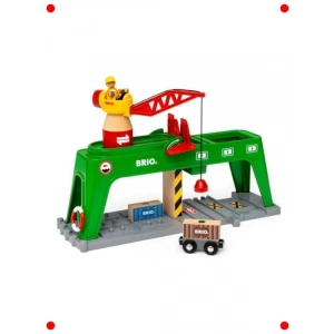 Ahşap Konteyner Vinci Oyuncağı