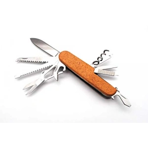 Ahşap Outdoor Kamp Cep Çakısı