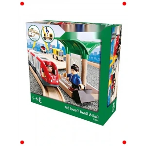 Ahşap R ve Yol Seyahat Oyun Seti