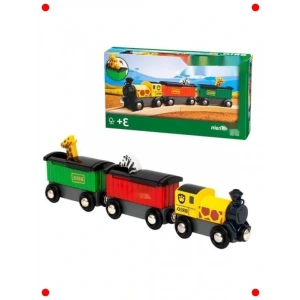 Ahşap Safari Tren Seti