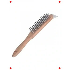 Ahşap Saplı Çok Amaçlı Tel Fırça