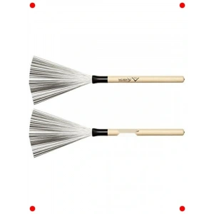 Ahşap Saplı Fırça Baget - Caz ve Hassas Davul İçin
