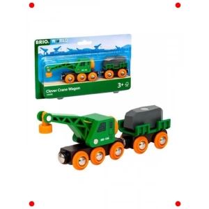 Ahşap Tren Yükleme Vagonu Oyuncak