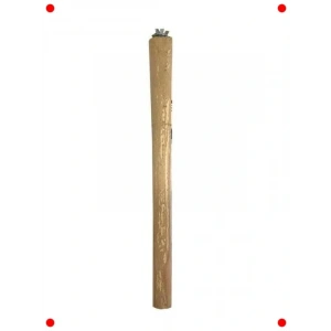 Ahşap Vidalı Papağan Tüneği 37.5x2.5 cm