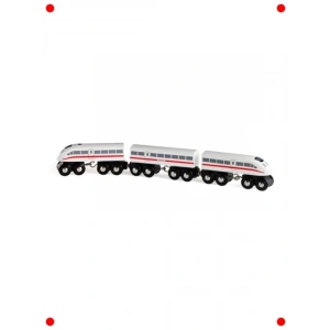 Ahşap Yüksek Hızlı Tren Oyuncak