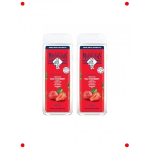 Akdeniz Çileği Kokulu Duş Jeli 400 ml İkili Set