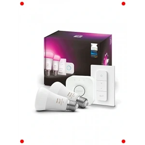 Akıllı  Aydınlatma Başlangıç Kiti E27 (Beyaz/Renkli)