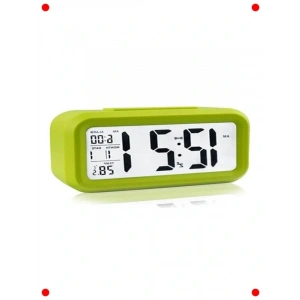 Akıllı Dijital Masa Saati - Alarm ve Işık Sensörü