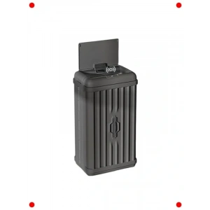Akıllı Sensörlü Çöp Kovası, 50 Lt, Antrasit