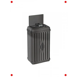 Akıllı Sensörlü Çöp Kovası, 50 Lt, Antrasit